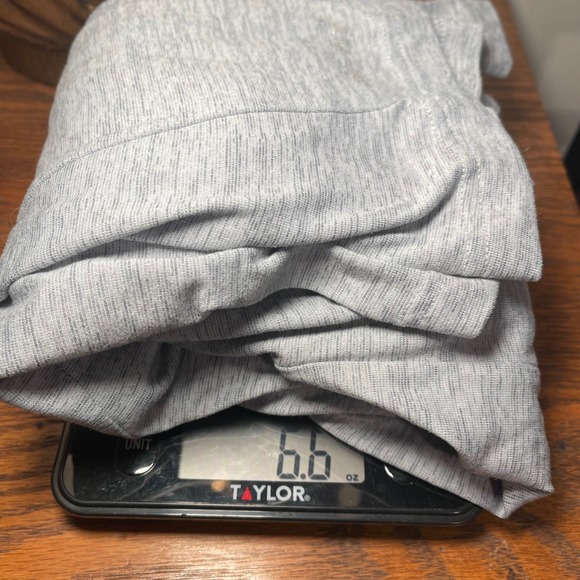 Nike Dri-FIT L Men's Gray Long Sleeve Athletic Training Shirt Gym Large Heather - Picture 9 of 9